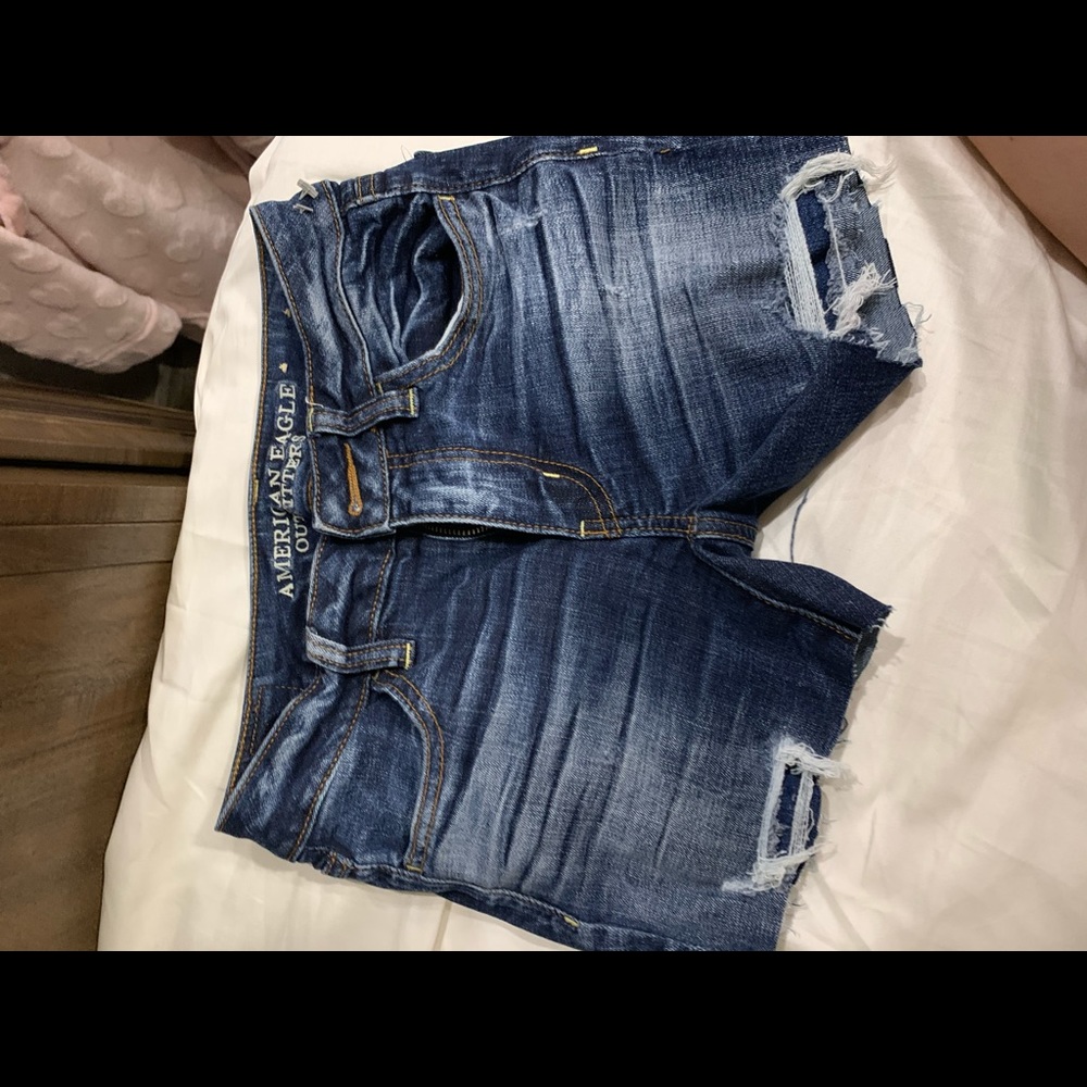 American eagle denim shorts